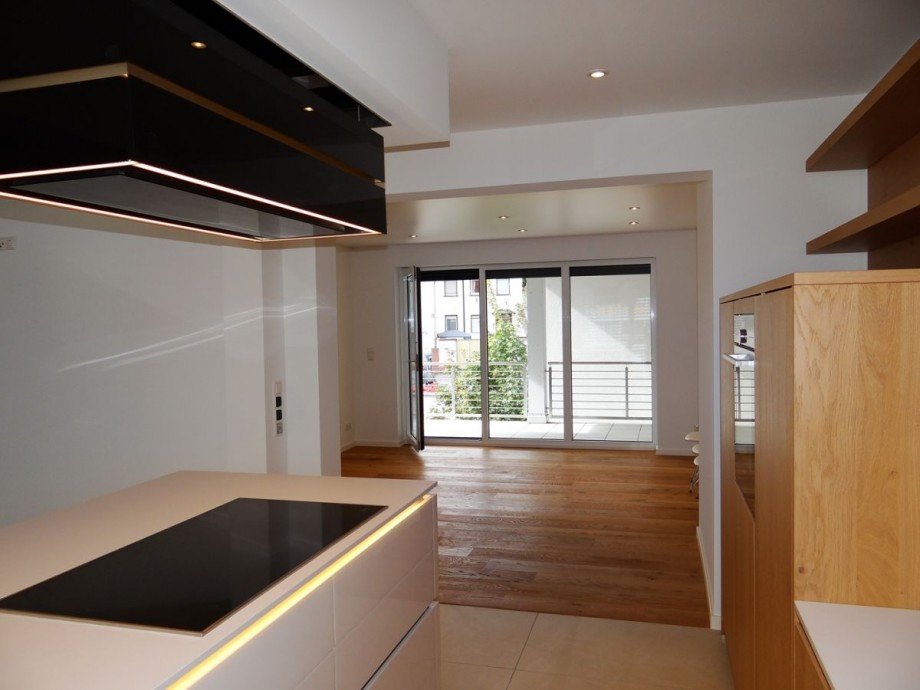 K�che zum Wohnzimmer Wohnung Alzey