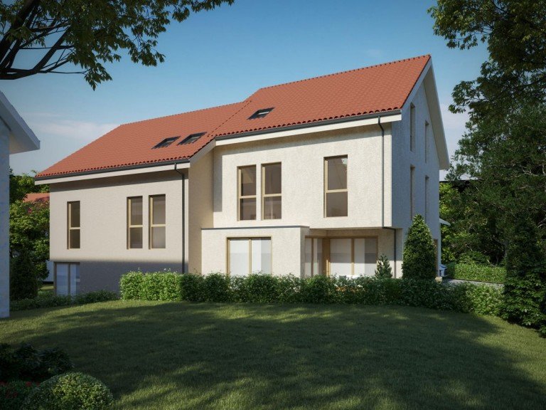 Ostansicht Alzey Doppelhaush�lfte Neubau - Erstbezug Doppelhaush�lfte in bester Stadtrandlage!