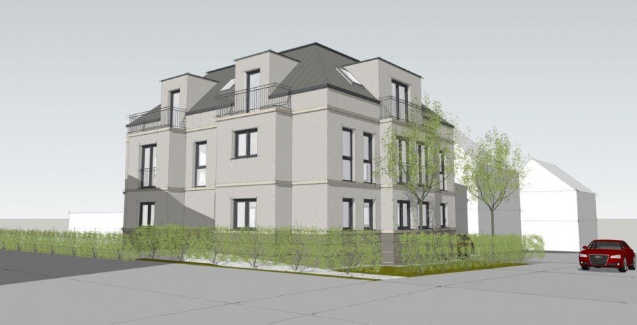 S�d Ost Ansicht Dachgeschosswohnung Alzey