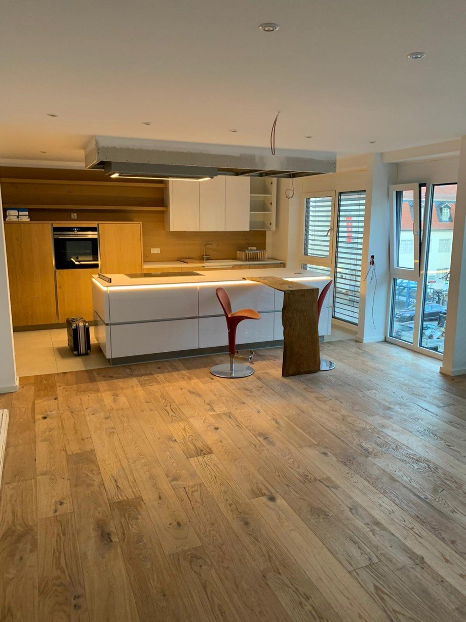 2. OG, Wohn- und Esszimmer Etagenwohnung Alzey
