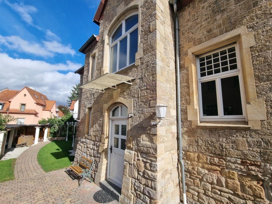 Innenhof Hausansicht Villa Alzey