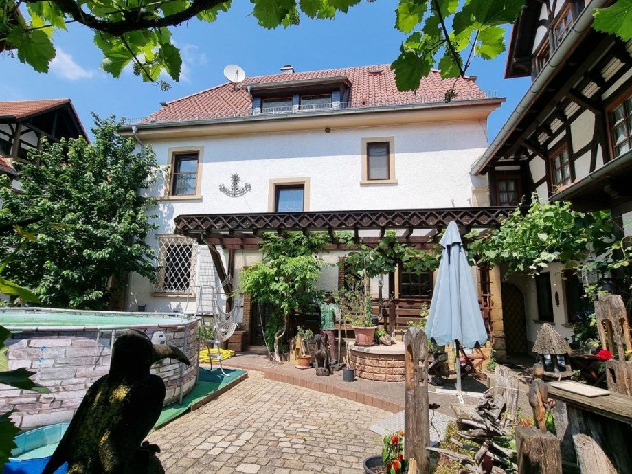 WE I, Innenhofansicht Haus Erbes-B�desheim