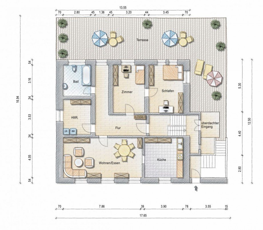 Erdgeschoss Zweifamilienhaus Alzey