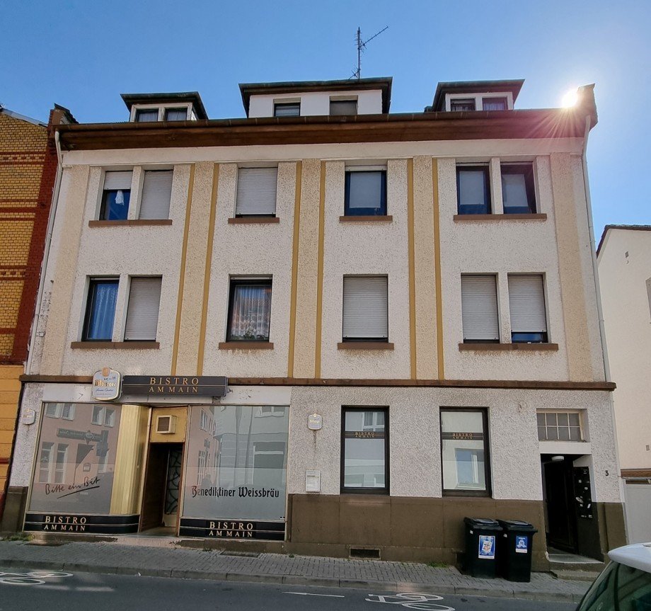 Haus Stra�enansicht Wohn- / Gesch�ftshaus Mainz-Kostheim
