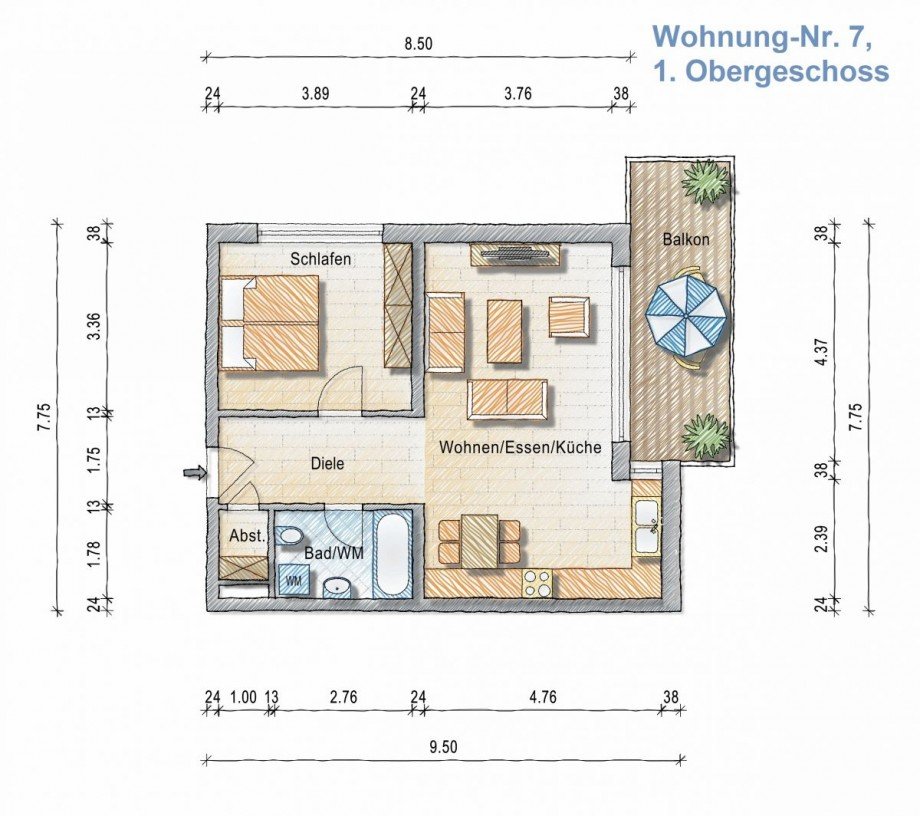 WHG 07 im OG Wohnung Alzey