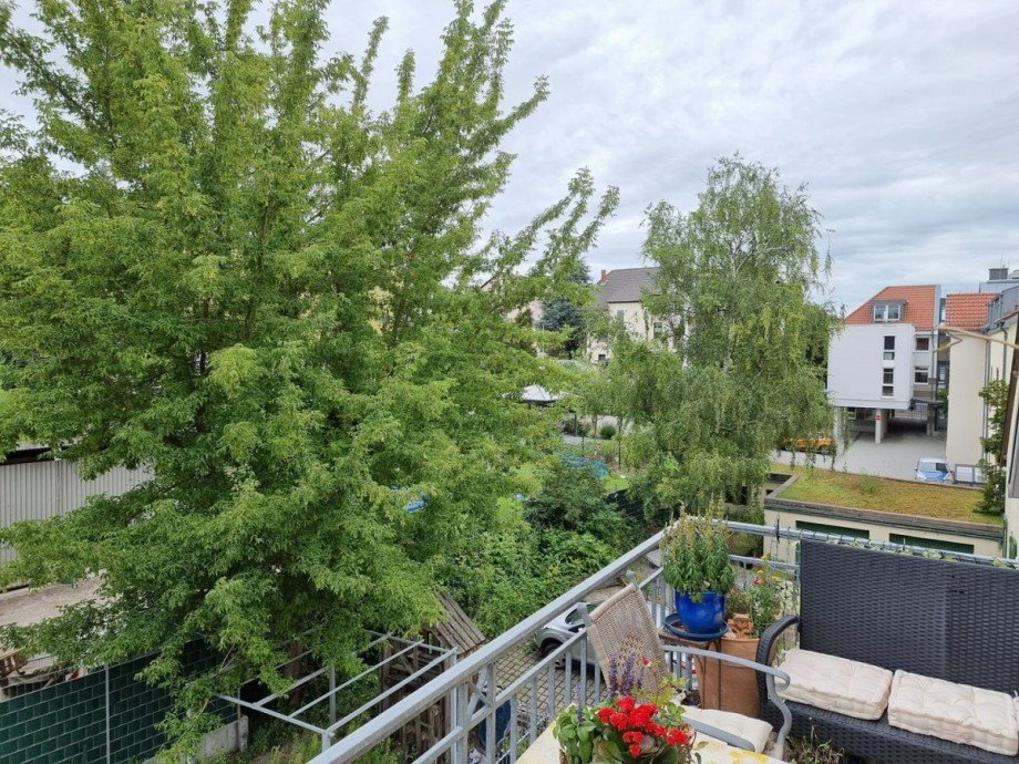 Balkonaussicht Maisonettewohnung Alzey