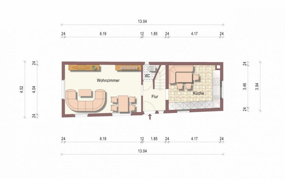 Erdgeschoss Einfamilienhaus Alzey