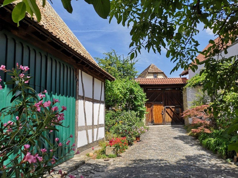 Hofeinfahrt Bauernhaus W�rrstadt-Rommersheim