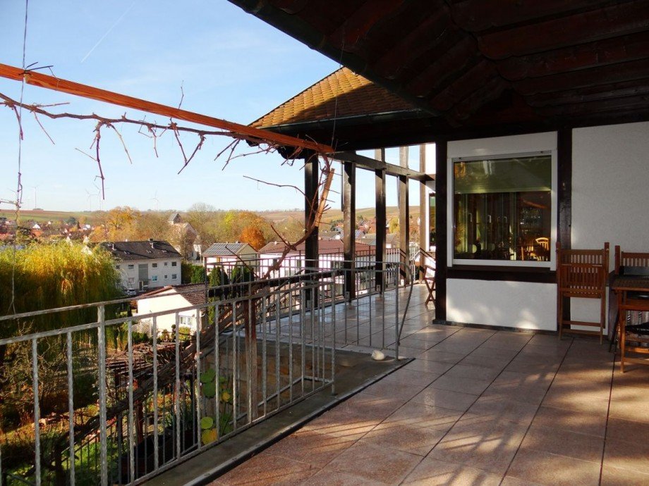 �berdachte Terrasse Haus Alzey
