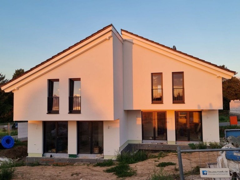 West Anscht Gau-Heppenheim Doppelhaush�lfte KfW40 - nachhaltiger Neubau mit hohem Wohnkomfort durch energiebewusste Bauweise!
