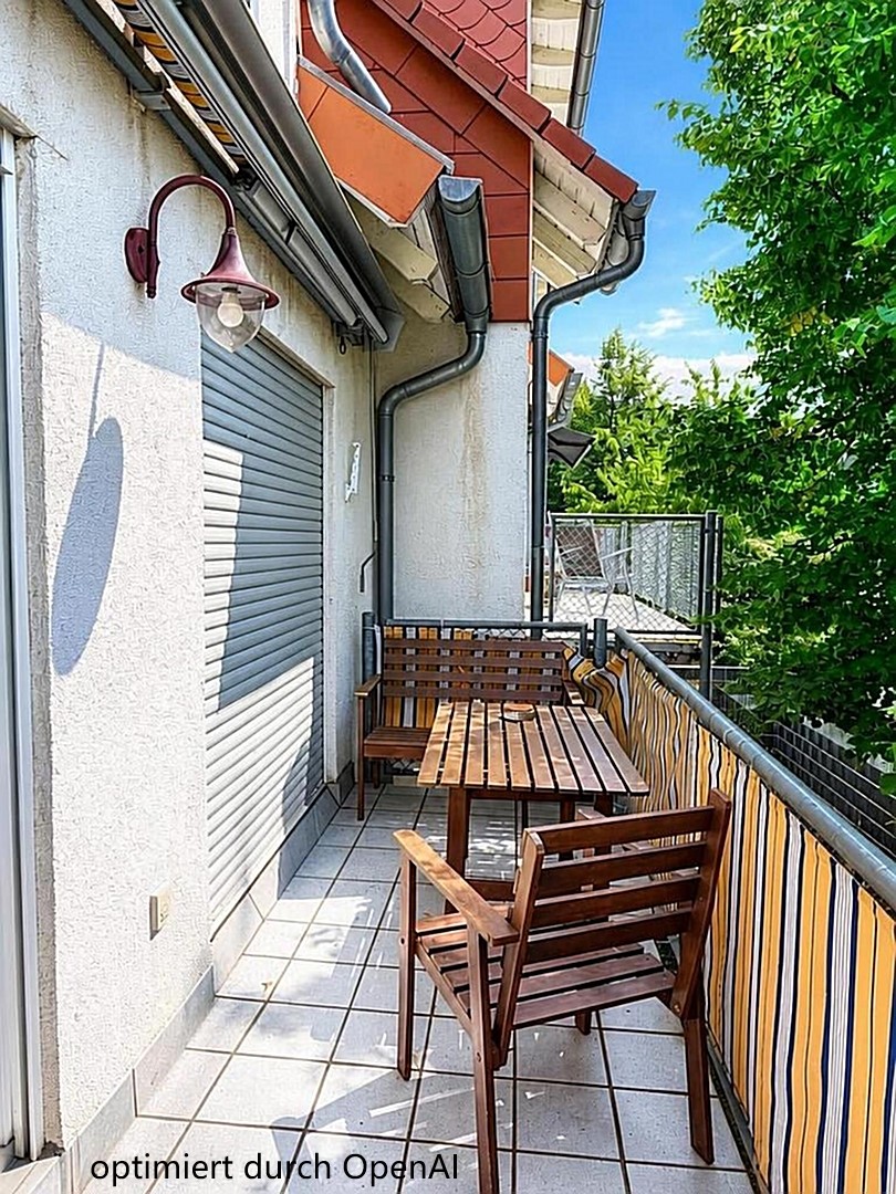 Balkon Maisonettewohnung Alzey