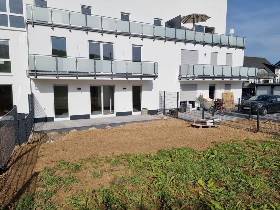Gartenansicht Erdgeschosswohnung Alzey