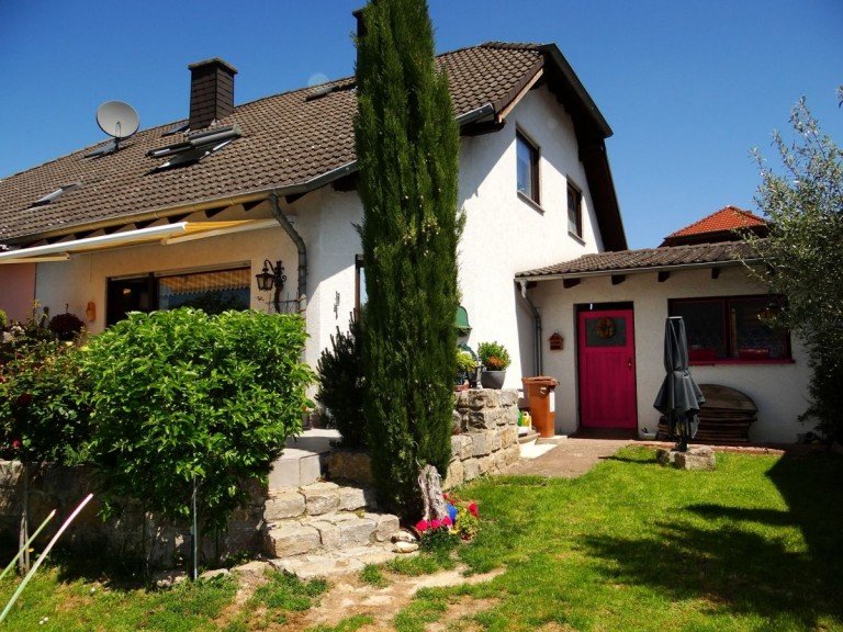 Haus Gartenseite Schwabenheim Haus Wohnen am Sonnenberg des malerischen Schwabenheims an der Selz!