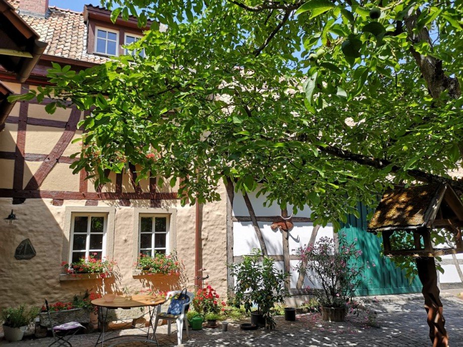Innenhof Bauernhaus W�rrstadt-Rommersheim