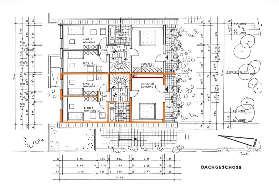 Dachgeschoss Haus Albig